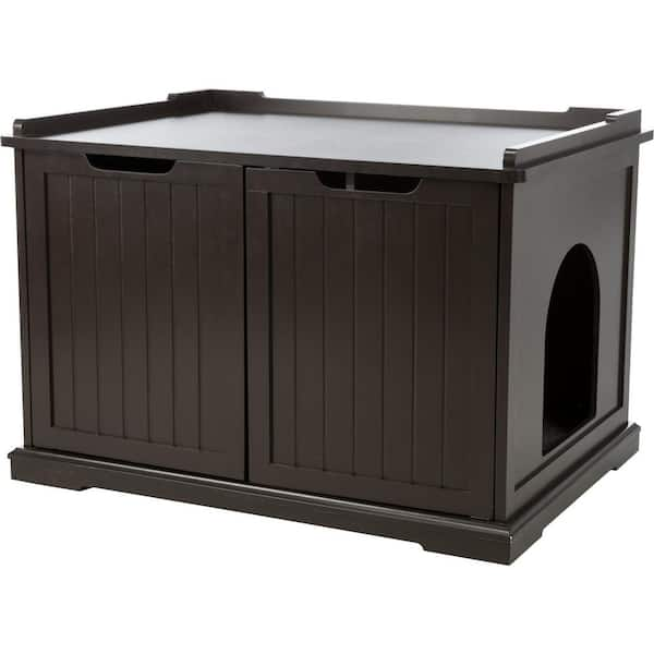 Wooden Pet House XL and Litter Box