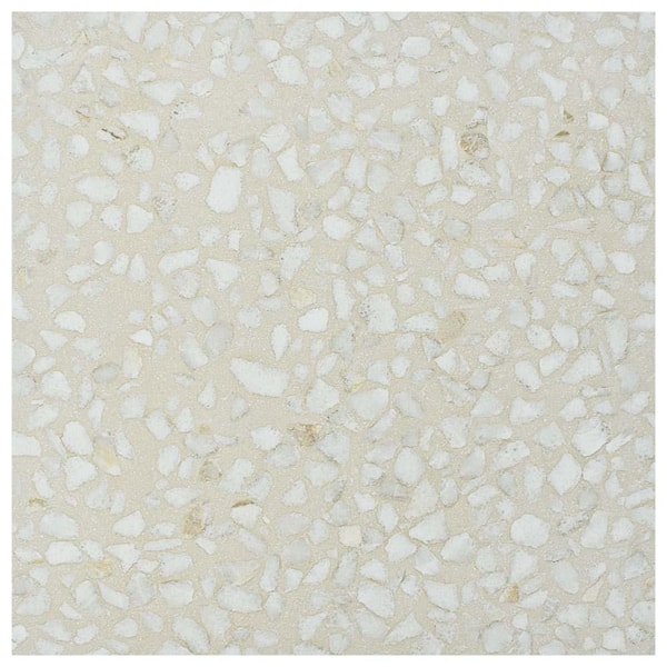 Merola Tile Farnese Amalfi Crema 11-1/2 in. x 11-1/2 in. Porcelain Floor and Wall Take Home Tile Sample