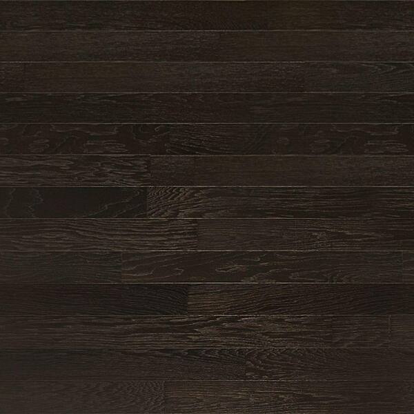 Heritage Mill Brushed Hickory Ebony 1/2 in. Thick x 5 in. Wide x Random Length Engineered Hardwood Flooring (31 sq. ft. / case)