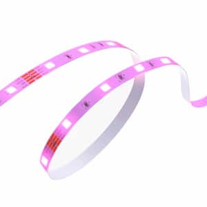 Light Strip 16.4ft Smart Plug-In Color-Changing LED Strip Light with 16 Million Colors RGB and App Control