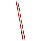 40 ft. Fiberglass Extension Ladder with 300 lbs. Load Capacity Type IA Duty Rating