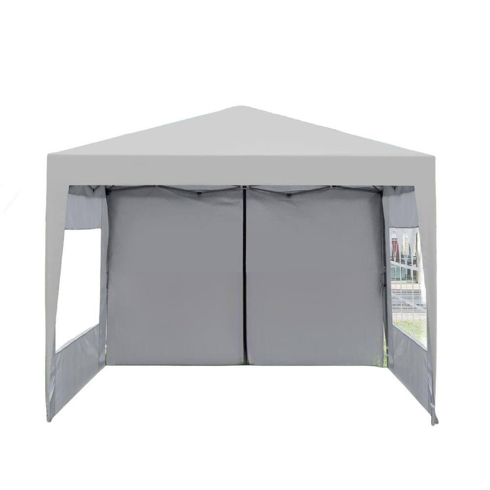 Otryad 10 ft. W x 10 ft. L Outdoor Pop Up Gazebo Canopy Tent Removable ...