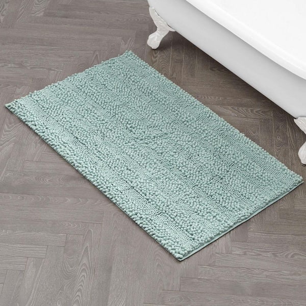 Laura Ashley Astor with TPR Backing 27 in. x 45 in. Seafoam Green