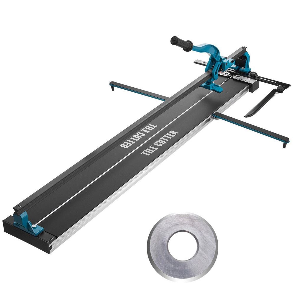 48 in. Manual Tile Cutter, Porcelain Ceramic Tile Cutter with Tungsten Carbide Cutting Wheel Durable Rails for Installer price history on PriceWatchPro
