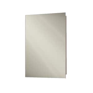 Focus 16 in. x 22 in. x 4-3/4 in. Frameless Recessed Bathroom Medicine Cabinet with Polished Edge Mirror