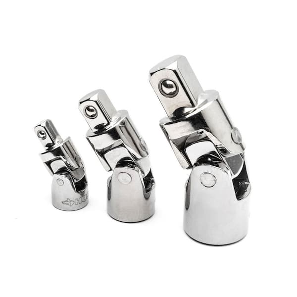 Husky - 1/4 in., 3/8 in., 1/2 in. Drive Accessory Set (19-Piece)