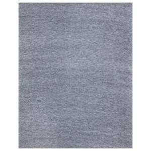 Garage Collection Waterproof Stain Resistant Solid Design 7x13 Garage Area Rug, 7 ft. 2 in. x 13 ft. 1 in., Gray