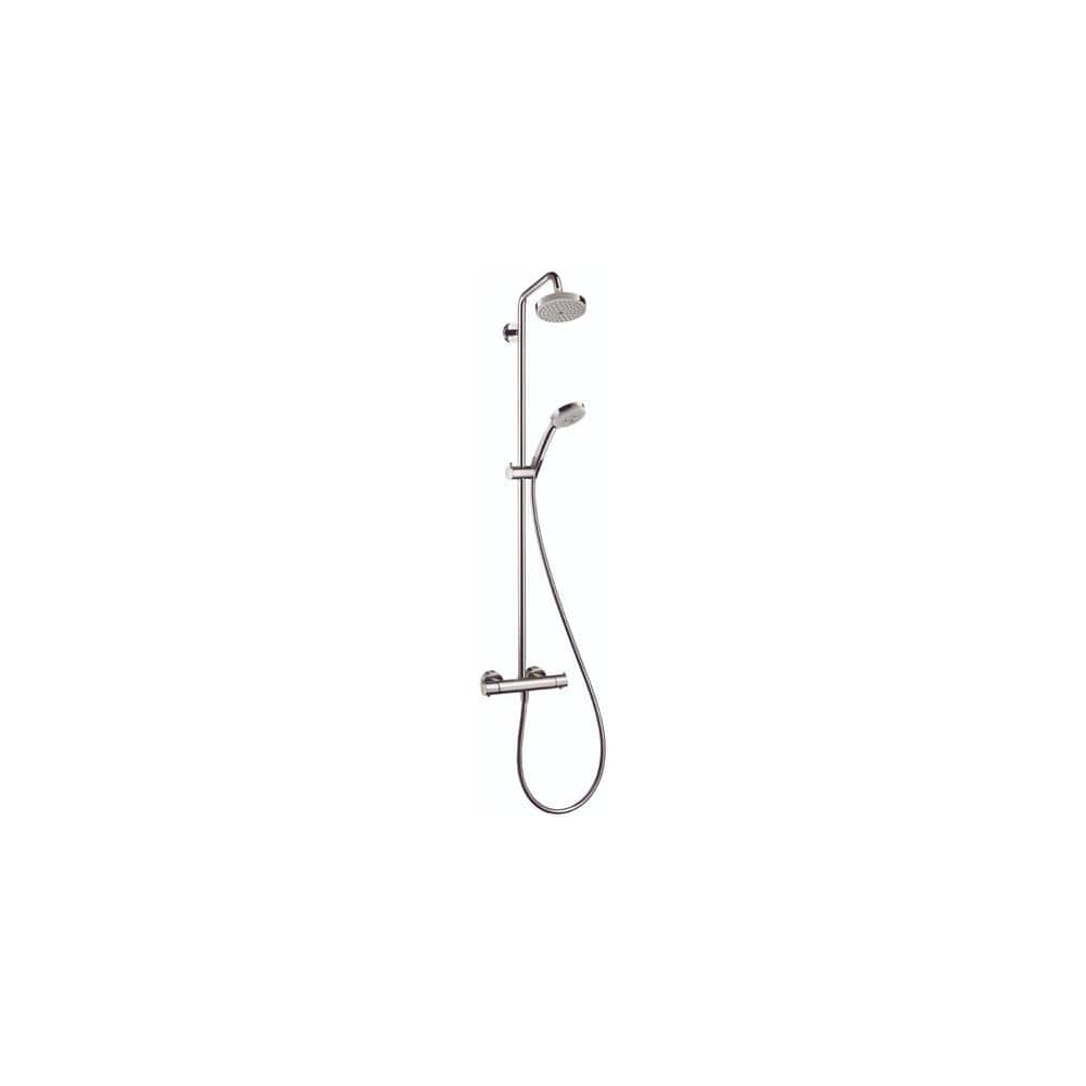Hansgrohe Croma 45 in. Dual Showerhead and Handheld Showerhead in
