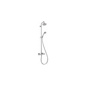 Croma 45 in. Dual Showerhead and Handheld Showerhead in Chrome