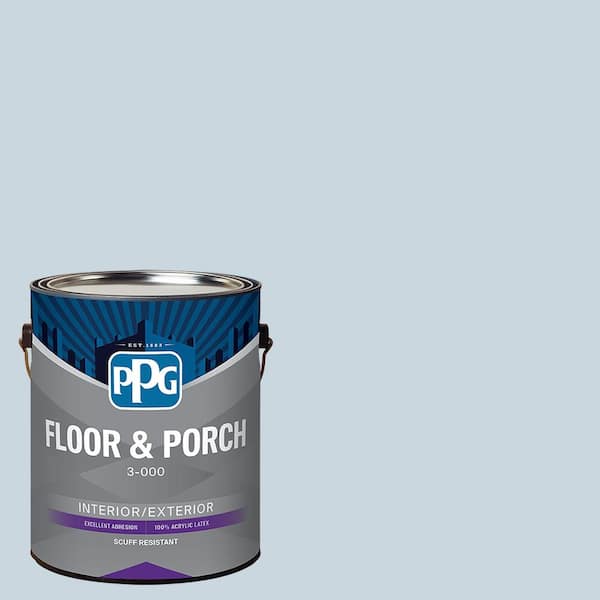 1 gal. PPG1156-2 Bit of Heaven Satin Interior/Exterior Floor and Porch Paint
