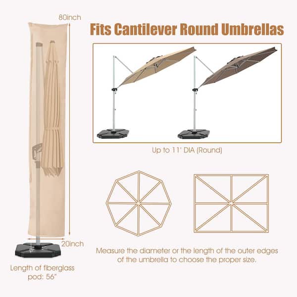 Cantilever Umbrella Replacement Cover