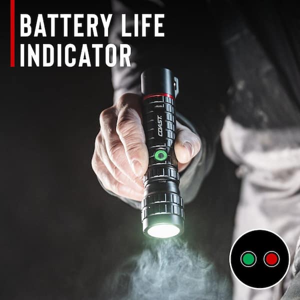 Coast G65R 1500 Lumens Waterproof Rechargeable LED Professional Flashlight Coast G65R 1500 Lumens Waterproof Rechargeable LED Professional Flashlight