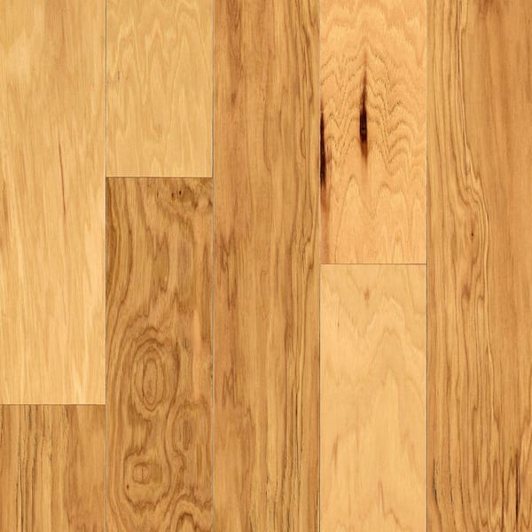 Bruce Rustic Natural Hickory 3/8 in. T x 5 in. W Engineered Hardwood Flooring (22 sqft/case)