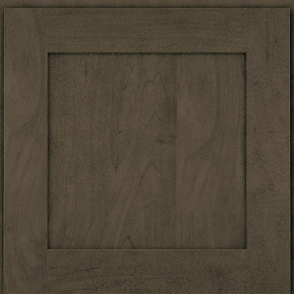 KraftMaid 14-5/8 in. x 14-5/8 in. Cabinet Door Sample in Cannon Grey