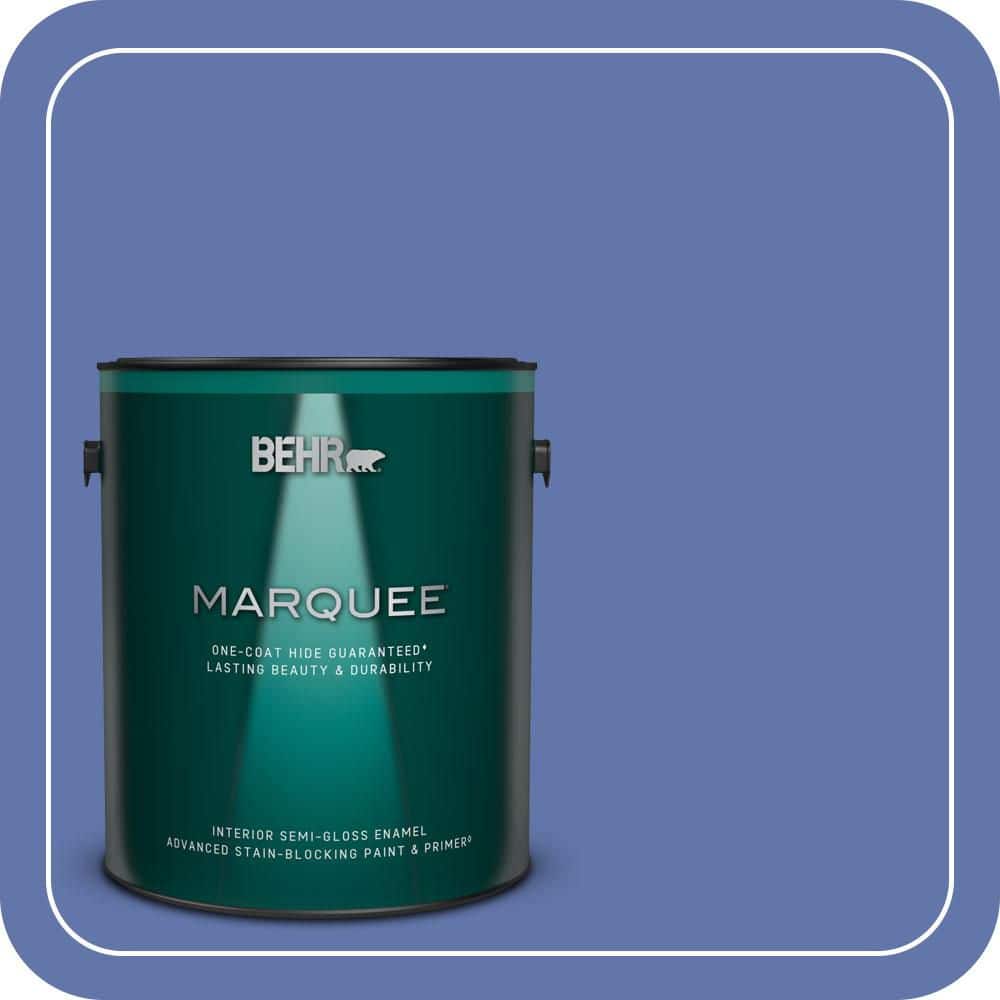 1 gal. #600B-6 Sudden Sapphire Semi-Gloss Enamel Interior Paint & Primer price history on PriceWatchPro