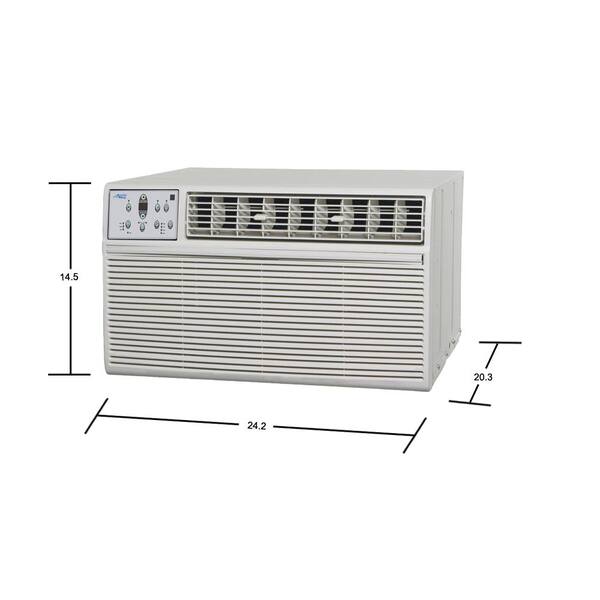 Arctic King 12 000 Btu 220 Volt Through The Wall Air Conditioner With Remote Aktw12cr62 The Home Depot