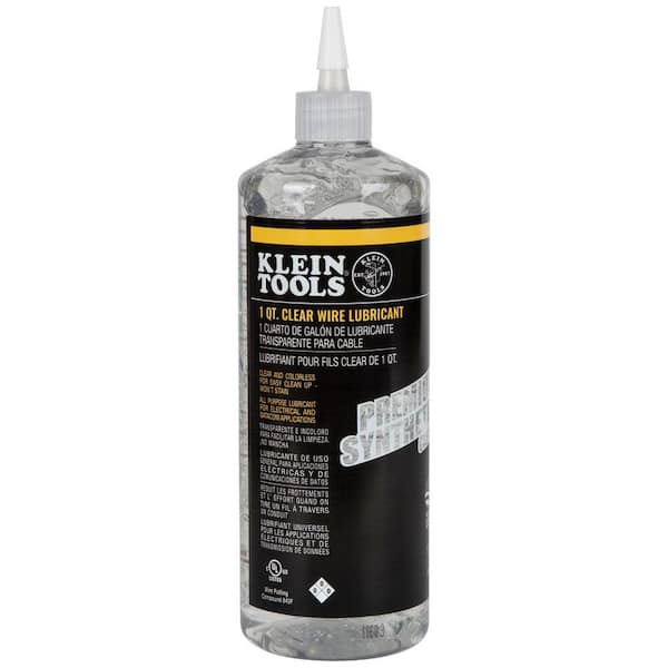 Klein Tools Premium Synthetic Clear Lubricant 1-Quart