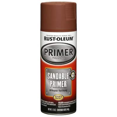 12 oz. Red Sandable Primer Spray (6-Pack)