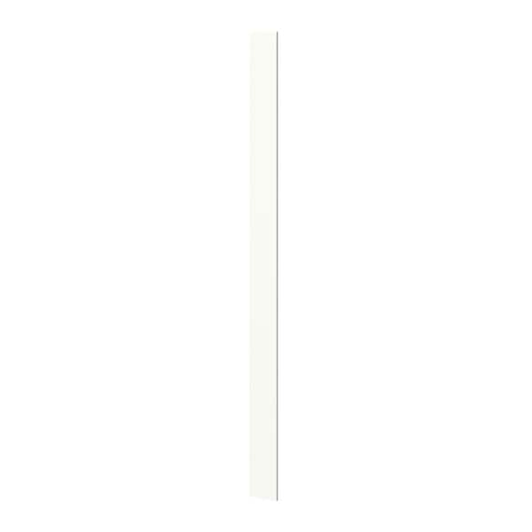 SIMPLY WOODMARK PRO Shaker Full Overlay 6 in. W x 0.75 in. D x 92 in. H Filler in Linen White