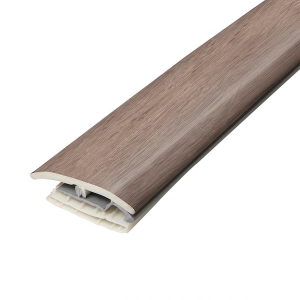 PERFORMANCE ACCESSORIES Cafe Au Lait 0.31 in. T x 2 in. W x 78.7 in. L Vinyl 4-in-1 Molding