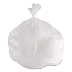 43 in. x 48 in. 56 Gal. 22 mic Natural High-Density Interleaved Commercial Trash Can Liners (25-Roll, 8-Rolls/Carton)