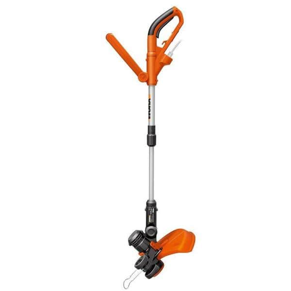 Worx 15 in. 6 Amp Corded Electric String Trimmer, Edger with Straight Shaft and Pivoting Head WG124 The Home Depot