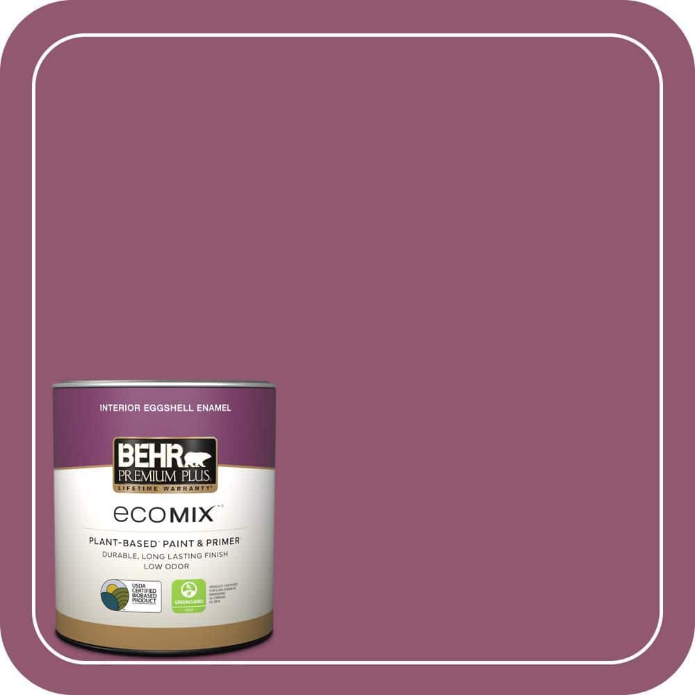 1 qt. #HDC-AC-28A Carnation Festival Eggshell Enamel EcoMix Plant-Based Interior Paint & Primer price history on PriceWatchPro