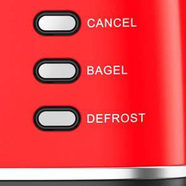 Galanz 2-Slice Toaster, 1.5 Extra Wide Slots for Bagels & Thick Bread,  Defrost and 6 Browning Levels, Includes a Dust Lid & Removable Crumb Tray