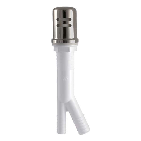 Kingston Brass Kitchen Air Gap, Brushed Nickel