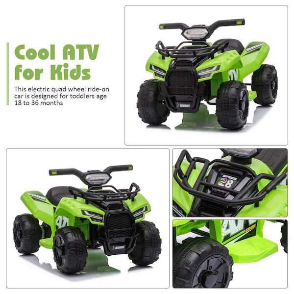 kawasaki 6 volt four wheeler