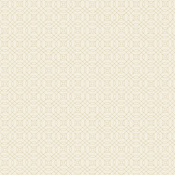 Metallic FX Sand and Gold Geometric Non-Woven Paper Wallpaper Sample ...