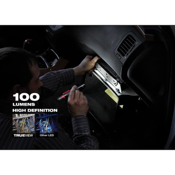 Milwaukee - ROVER 300 Lumens LED Magnetic Flood Light and 100 Lumens Aluminum Penlight Kit