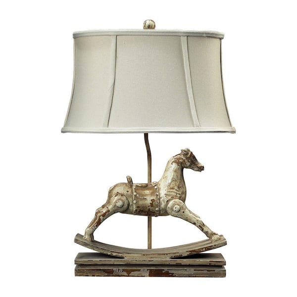 Titan Lighting Carnavale 24 in. Clancey Court Rocking Horse Table Lamp