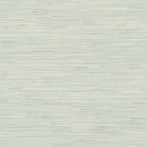 Chesapeake Waverly Blue Faux Grasscloth Paper Strippable Roll