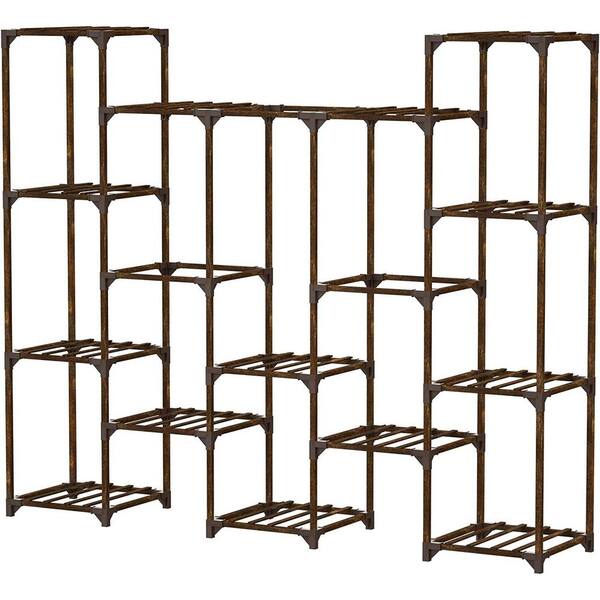 cenadinz Multi-Functional Wood Plant Stand Ladder Plant Holder for Indoor Outdoor