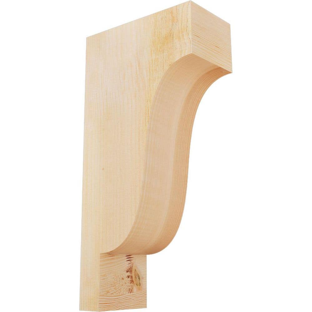 6 in. x 12 in. x 24 in. Douglas Fir Newport Rough Sawn Corbel price history on PriceWatchPro