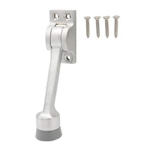 Prime-Line Door Reinforcement Lock, 3 in. Stop, Aluminum Construction,  Satin Nickel Anodized Finish U 10827 - The Home Depot