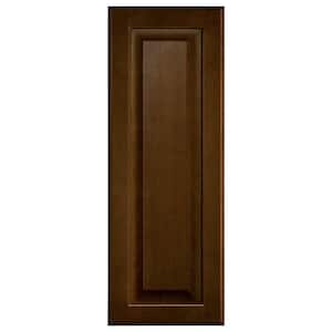 Hampton 10 in. W x 27.75 in. H Wall Cabinet Decorative End Panel in Cognac