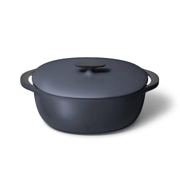8qt Oval Dutch with Lid Dark Navy
