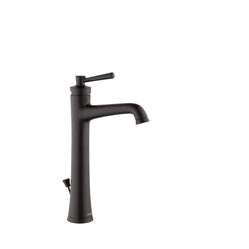 Joleena Matte Black Single Hole Bathroom Faucet