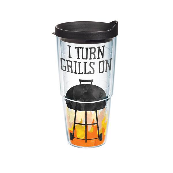 Tervis I Turn Grills On 24 oz. Tumbler with Lid