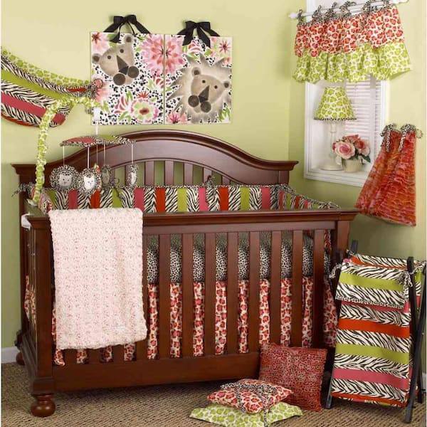 leopard crib bedding