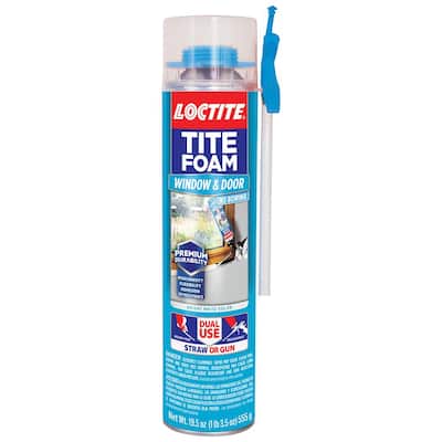 Tite Foam Dual Use Pro Can Window and Door 19.6 oz. Spray Foam Sealant
