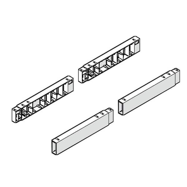 1.25 in. W x 1.25 in. D, Greenhouse Shelter Shelf Clips, Plastic, Bag of 8 Clips