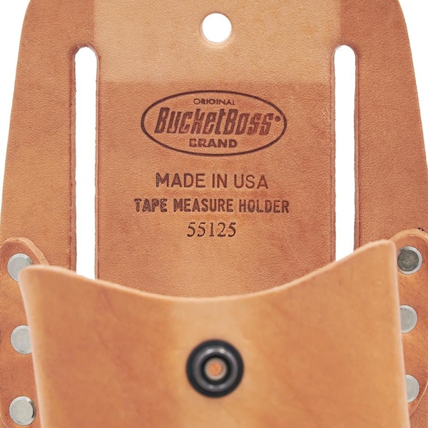 Leather Measuring Tape Holder - Bucket Boss
