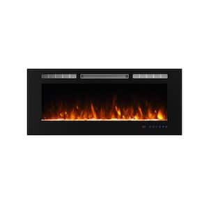 50 in. Recessed Installation Fireplace Insert with Remote Control