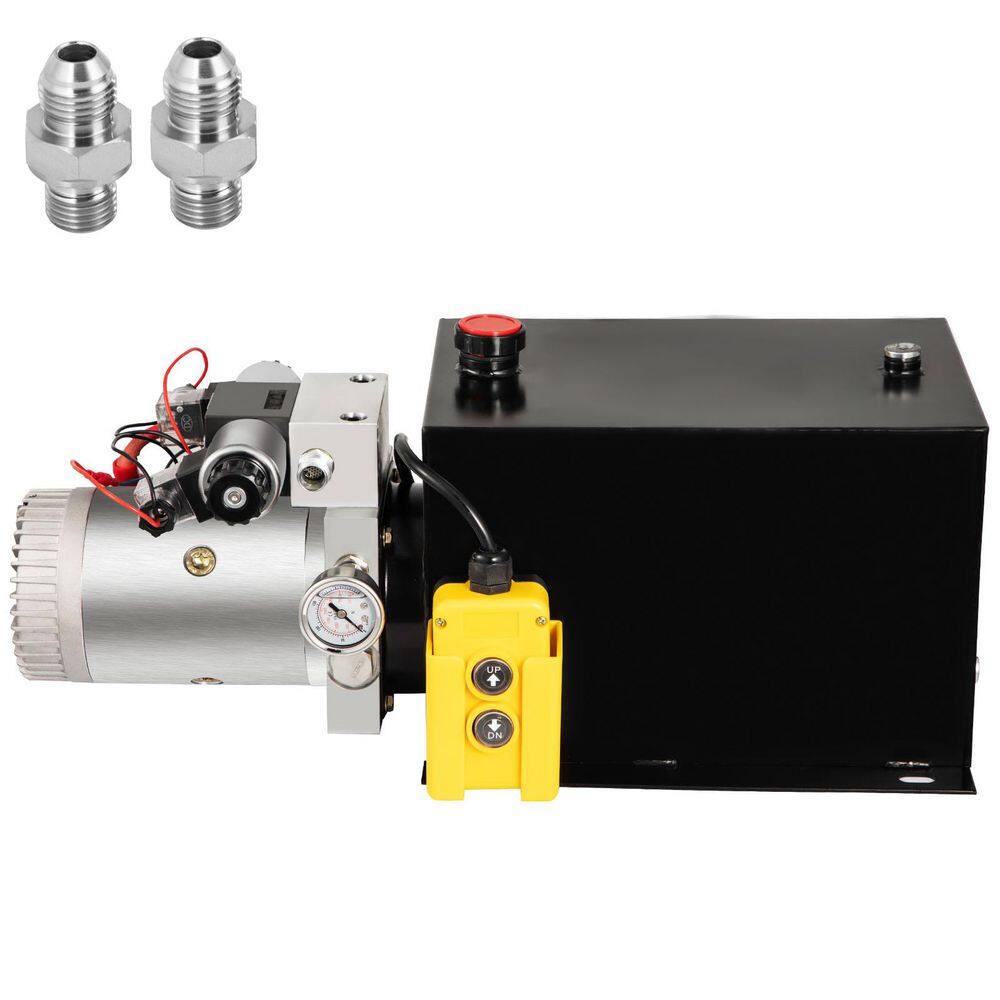 Hydraulic Power Unit, 12 Qt., Electric Hydraulic Cylinder Pump, 12 V Dump Trailer Hydraulic Pump Double Acting price history on PriceWatchPro