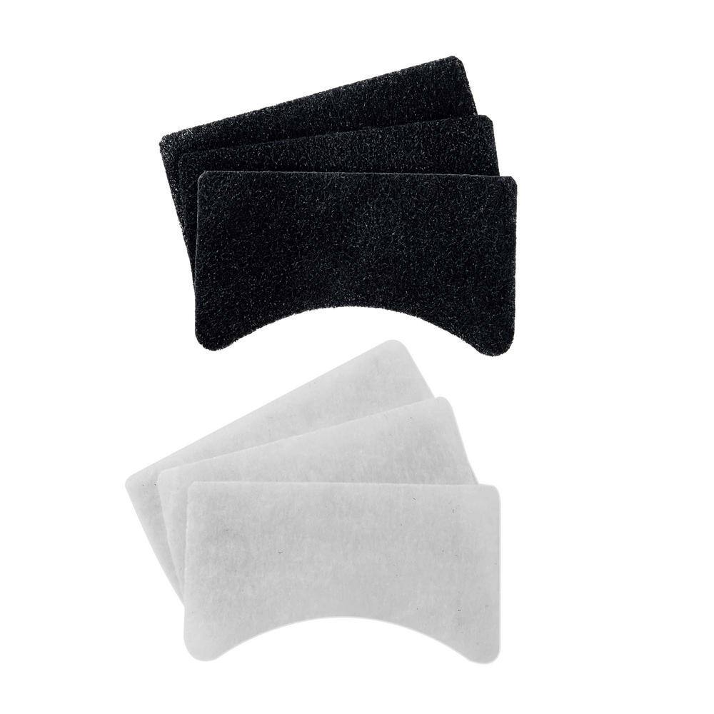 OVENTE ACPFDM1503 1.5 qt. Black Electric Deep Fryer Filter Charcoal and