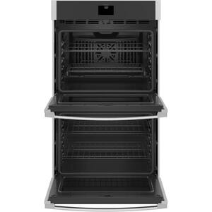 30 in. Smart Double Electric Wall Oven with Convection (Upper Oven) Self-Cleaning in Stainless Steel