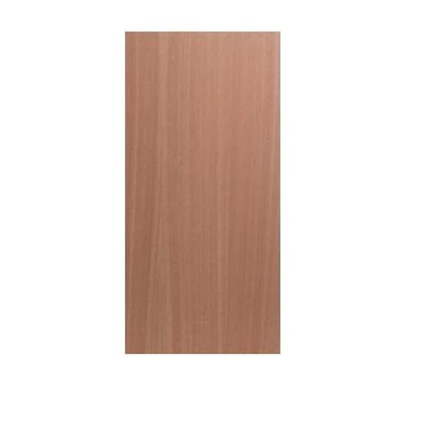 GREENWOOD 30 in. x 80 in. Stylish 3 Horizontal Slots Semi-Solid Core Eucalyptus Interior Door Slab